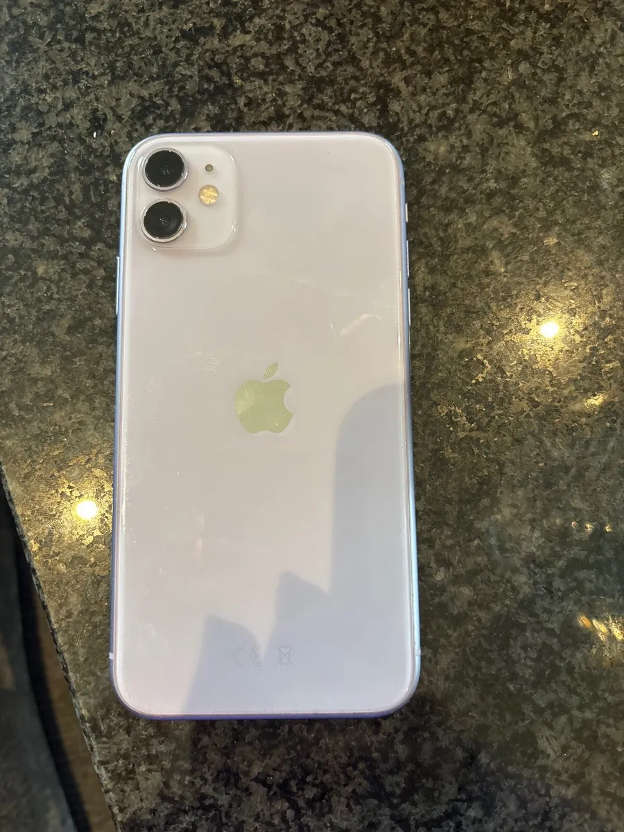 Purple I phone 11 - Image 1