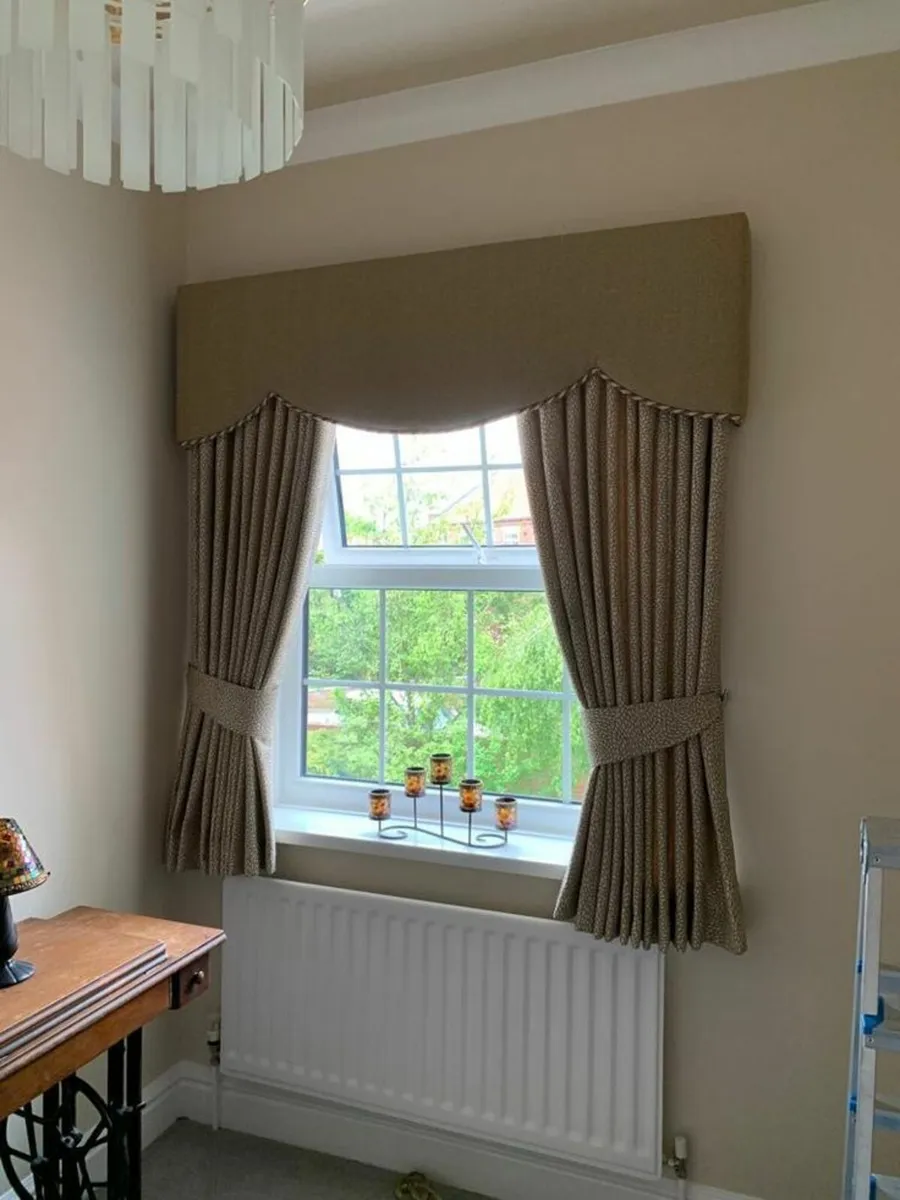 bespoke curtain +phelmets made to order - Image 3