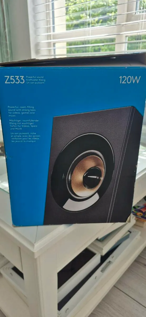 Logitech 120 w bass subb woofer - Image 1