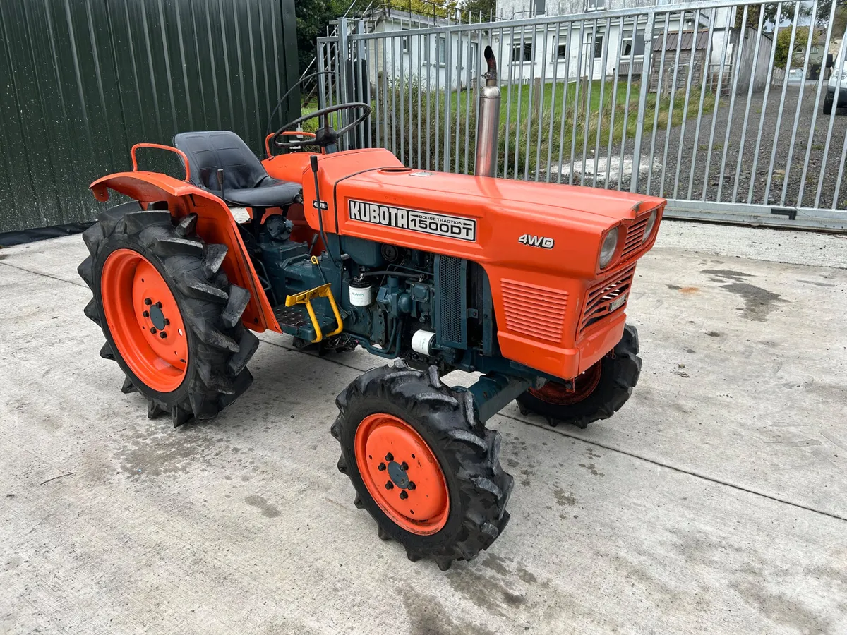 Kubota B1500DT Compact Tractor - Image 1