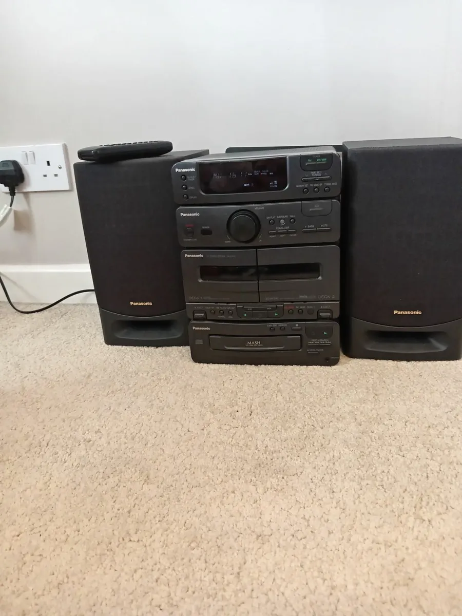 Panasonic Mash sound system - Image 1