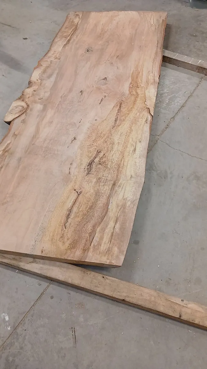 Live edge beach  slabs table top - Image 4