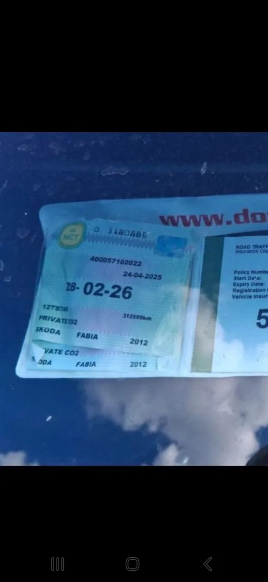 2012 Skoda Fabia  1.2 nct - Image 2