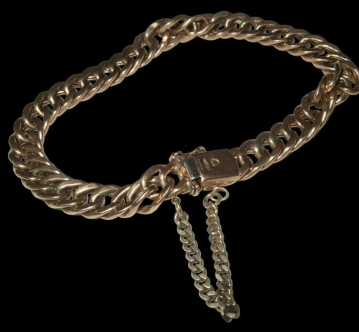 Vintage 9ct Gold Hallmarked Bracelet - Image 1