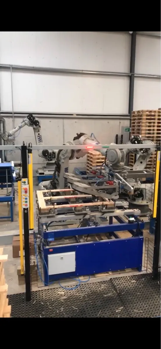 4way Robotic Pallet line. - Image 4