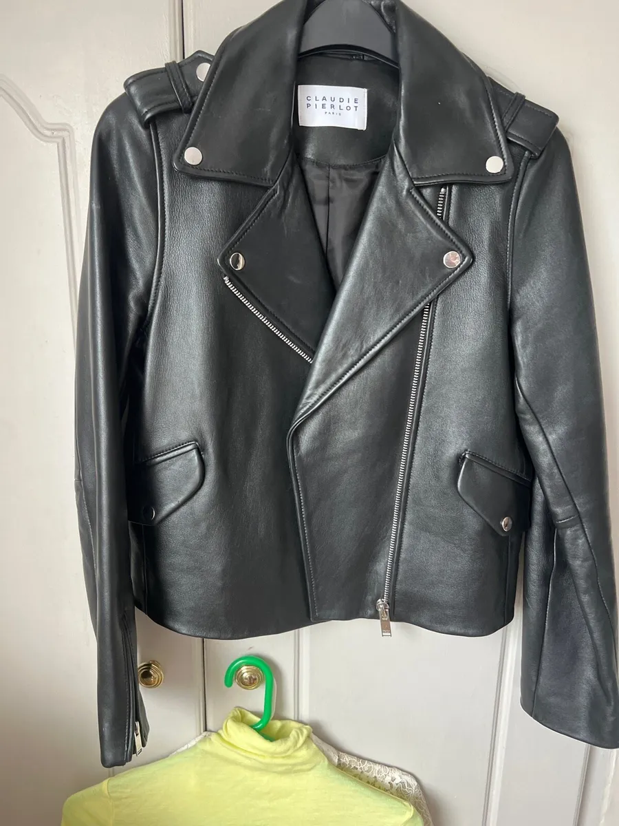 Claudie Pierlot Leather Jacket - Image 1