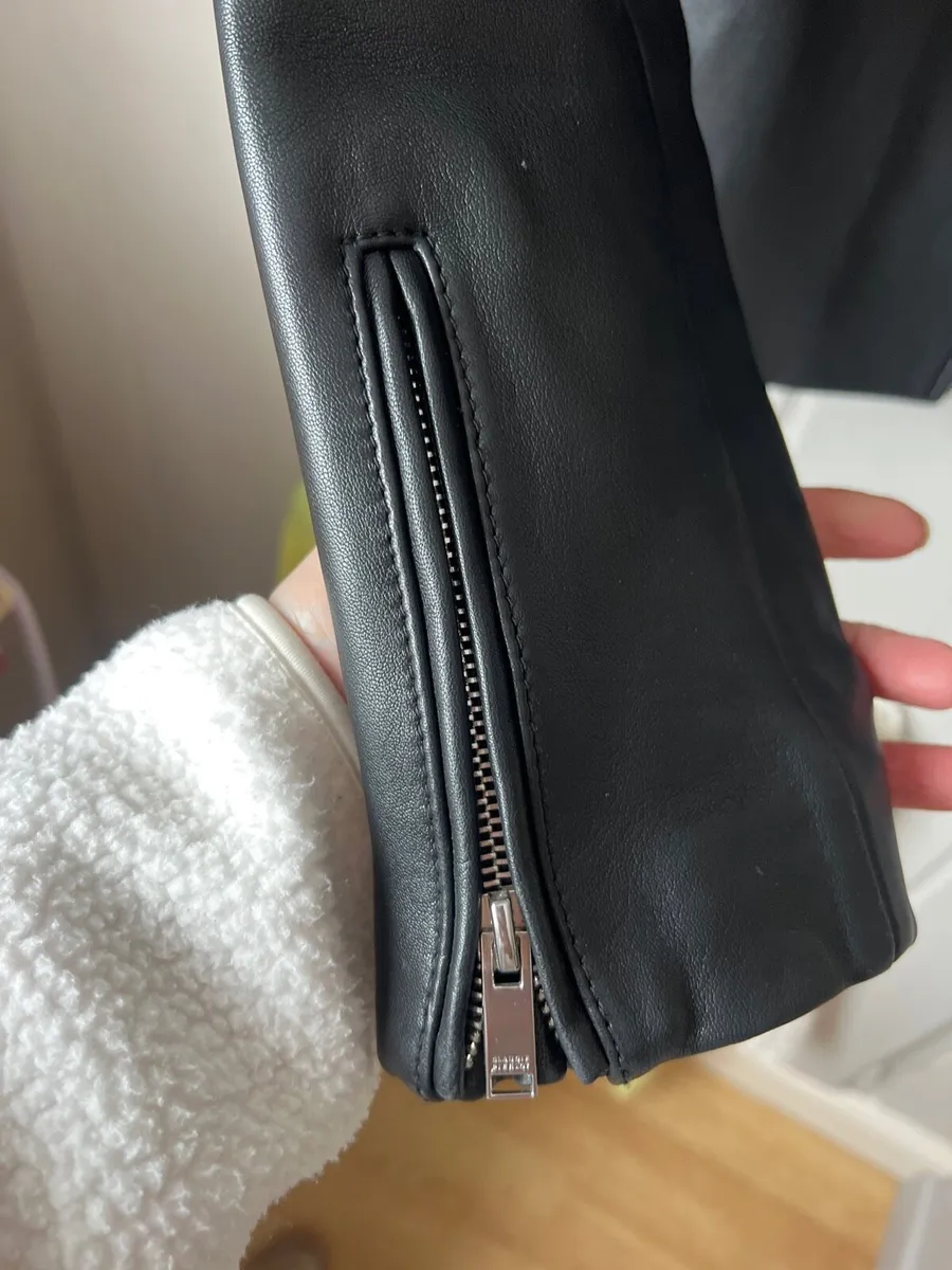 Claudie Pierlot Leather Jacket - Image 2