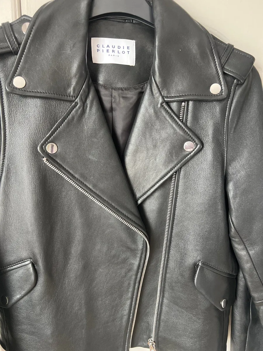 Claudie Pierlot Leather Jacket - Image 3