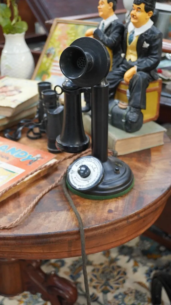 Antique “Select-O-Phone” Candlestick Telephone - Image 1