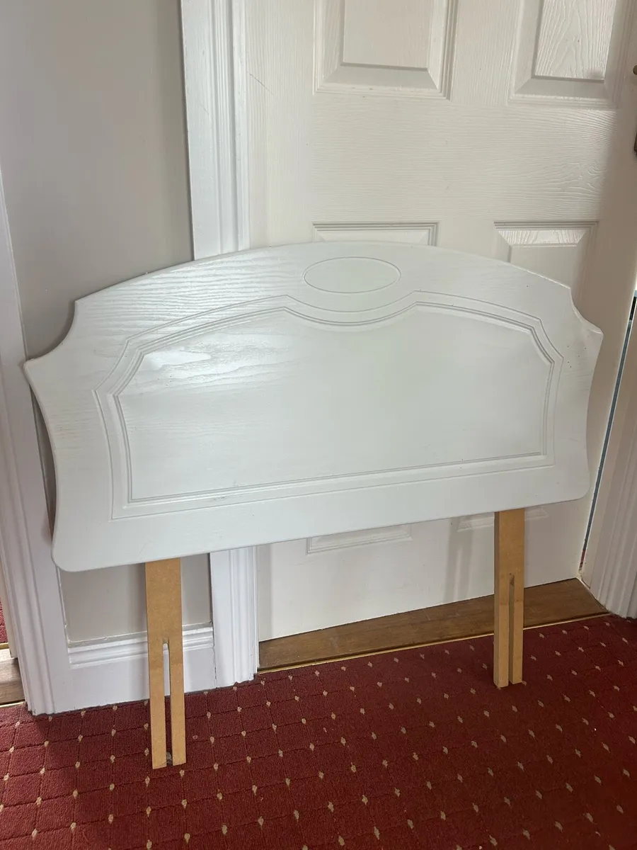 White Single Headboard - Image 3
