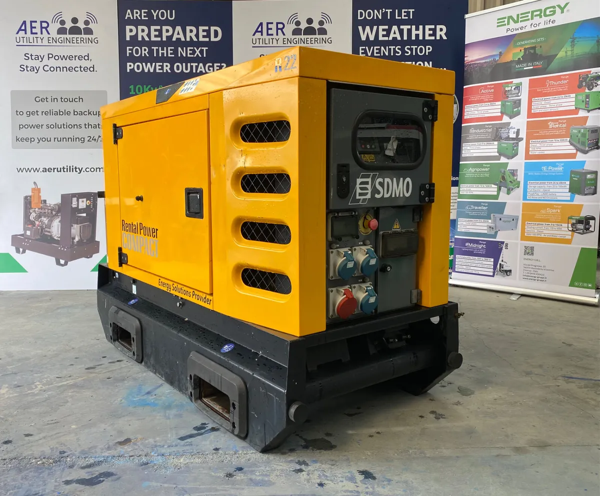 2016 SDMO R22kva Diesel Generators - Image 1