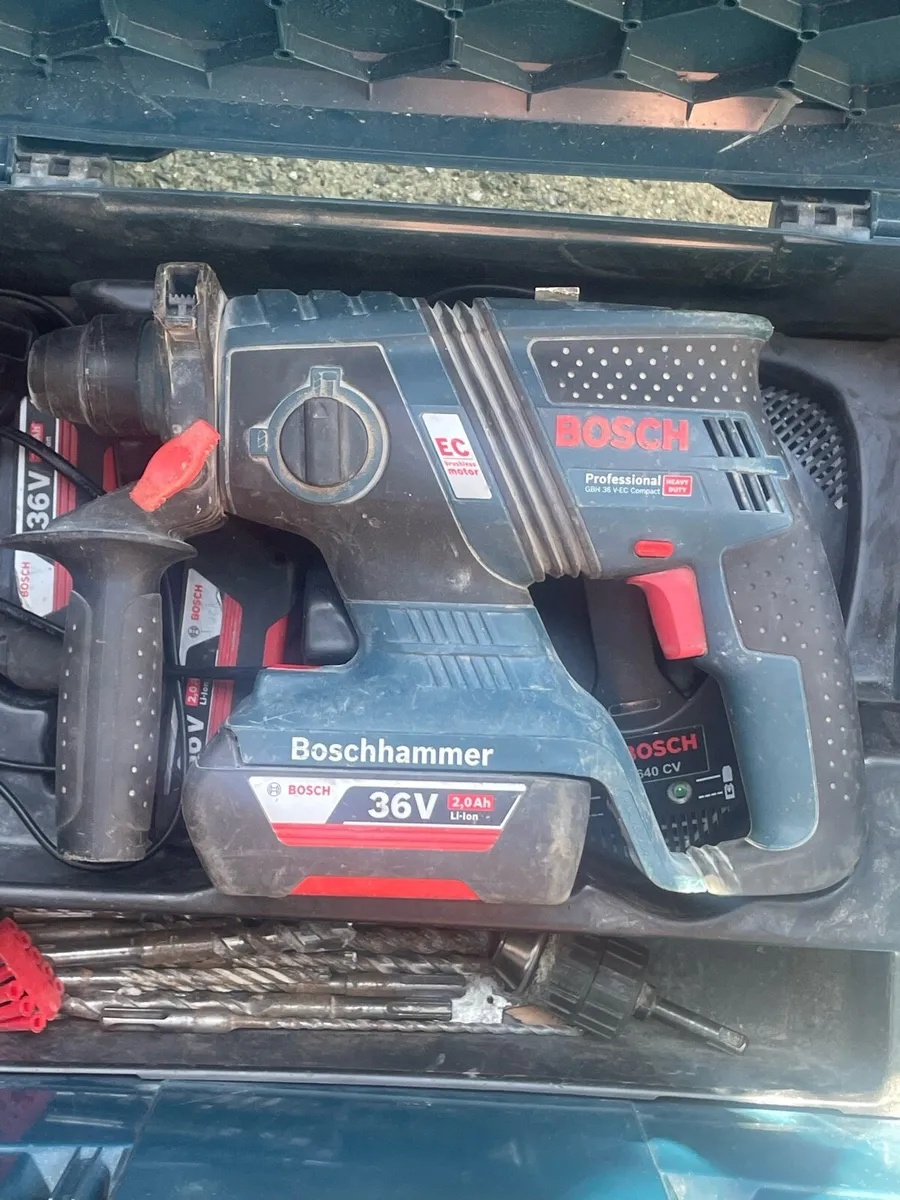 Bosch 36v hammer drill - Image 1