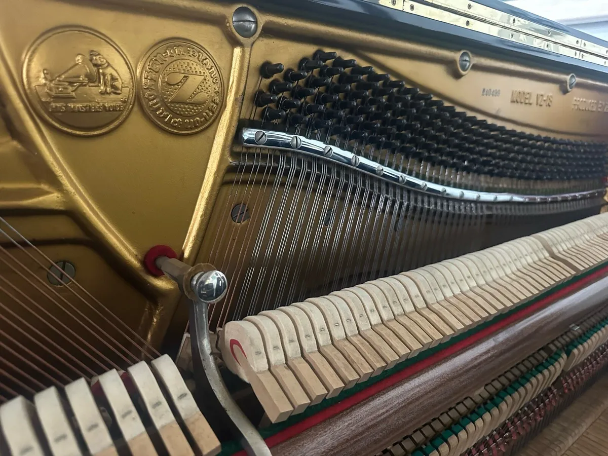Victor Zen-On Upright Piano | Model VZ-18 | Black - Image 3