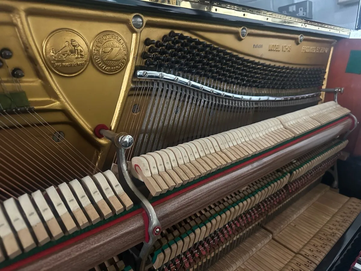 Victor Zen-On Upright Piano | Model VZ-18 | Black - Image 4