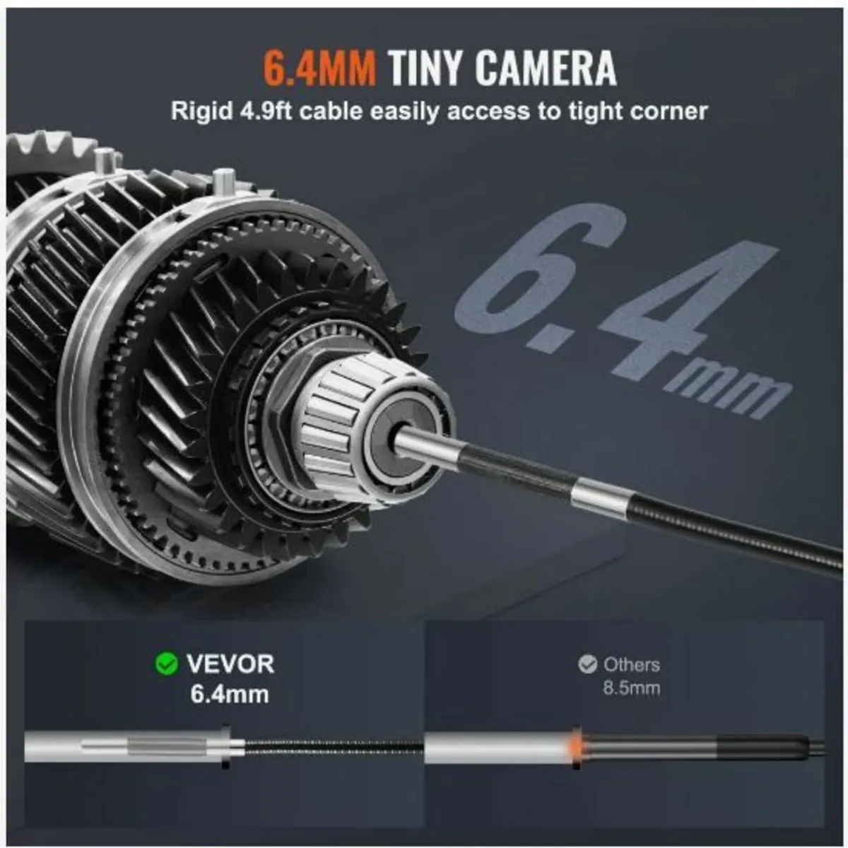 Borescope Endoscope Two-Way 180° Articulating - Image 3