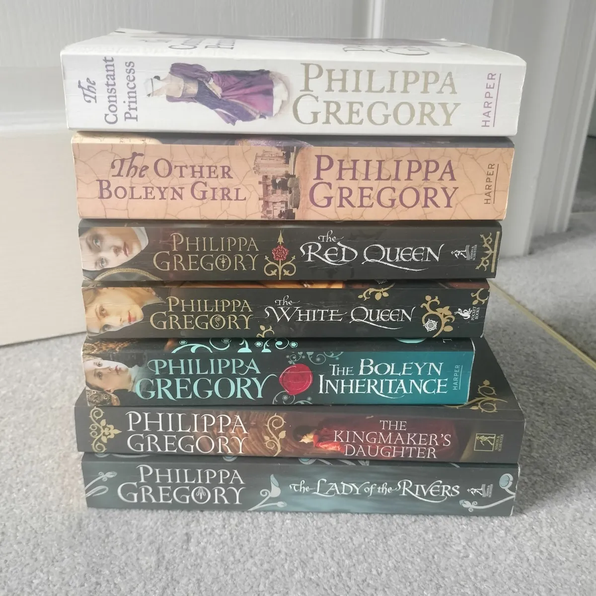 Set of Philippa Gregory books