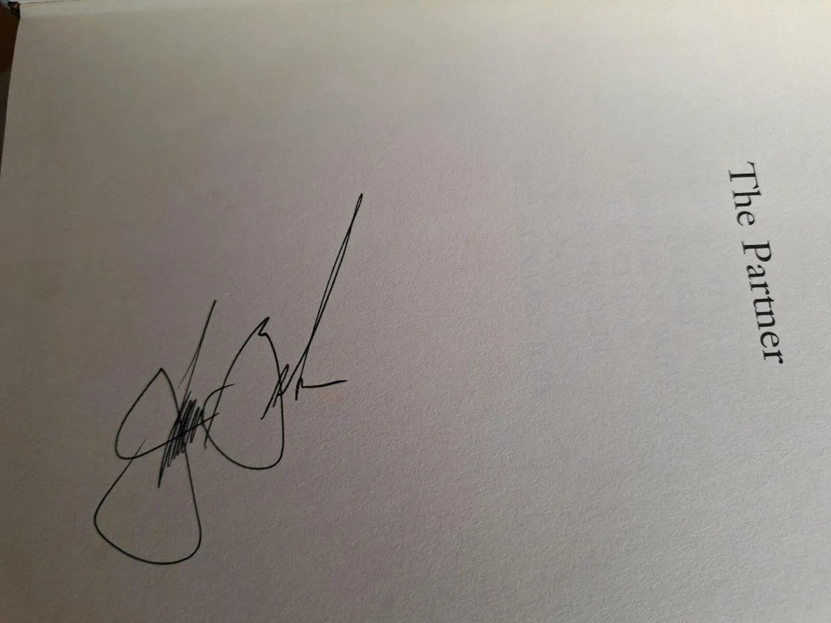 For Sale First Edition Signed John Grisham - Image 2