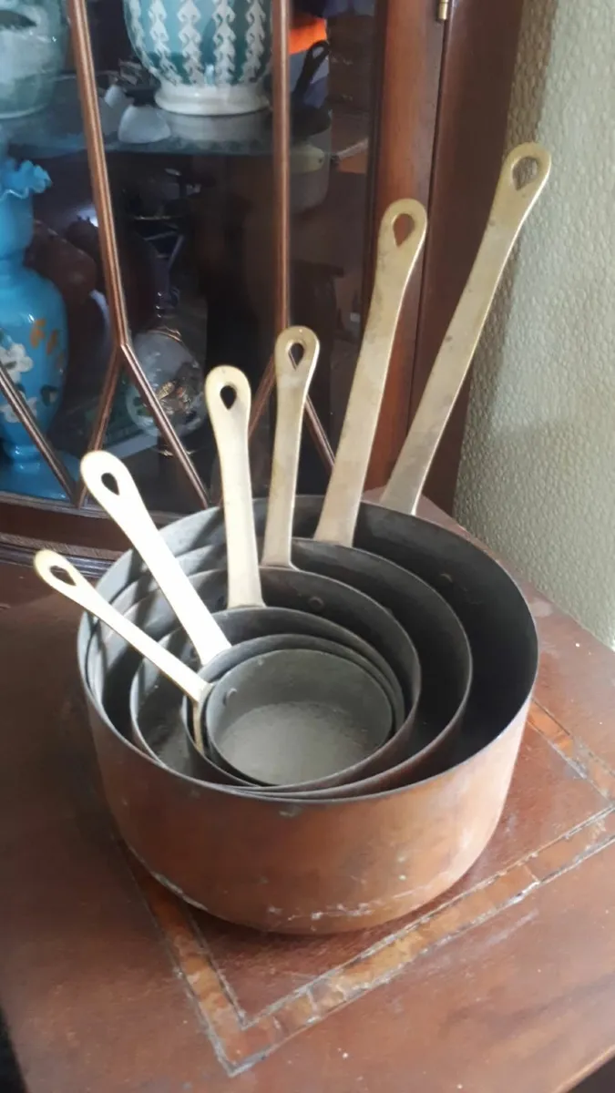 Brass pots