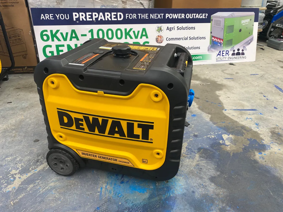Dewalt 6.5Kva inverter generator - Image 4