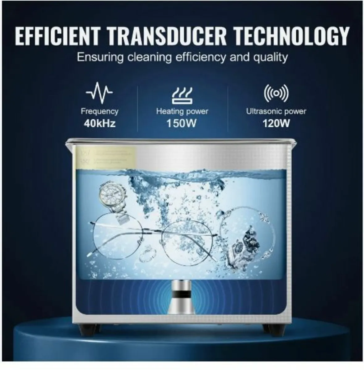 3L Ultrasonic Cleaner Machine Stainless Steel Ult - Image 4