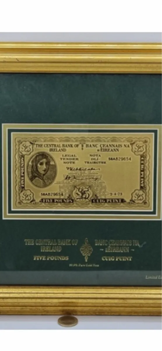 Old five pound note - Image 1