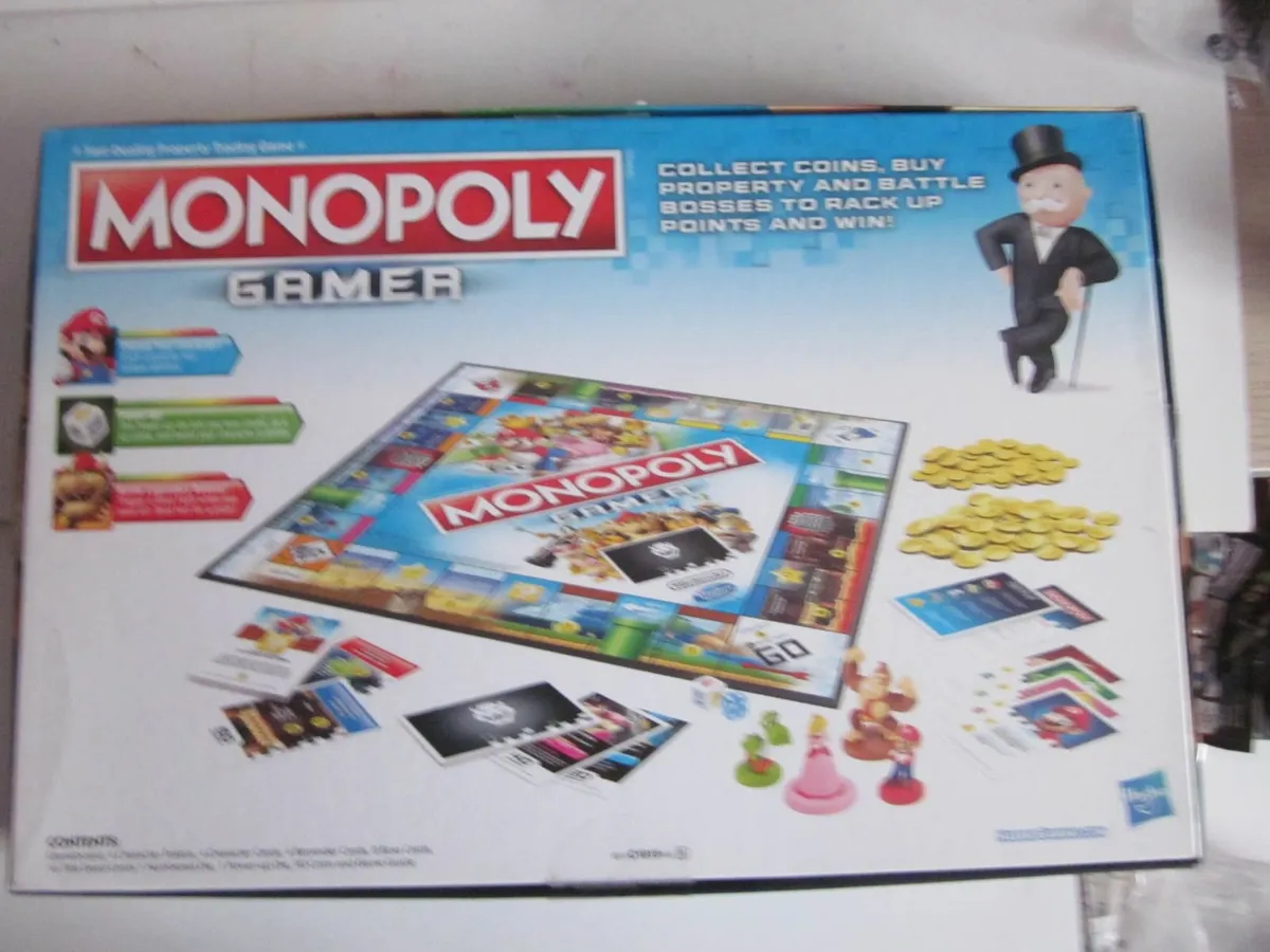 Monopoly Board Game With a Nintendo Twist. - Image 2