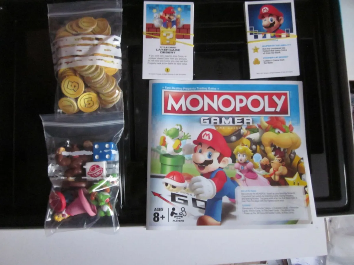 Monopoly Board Game With a Nintendo Twist. - Image 3