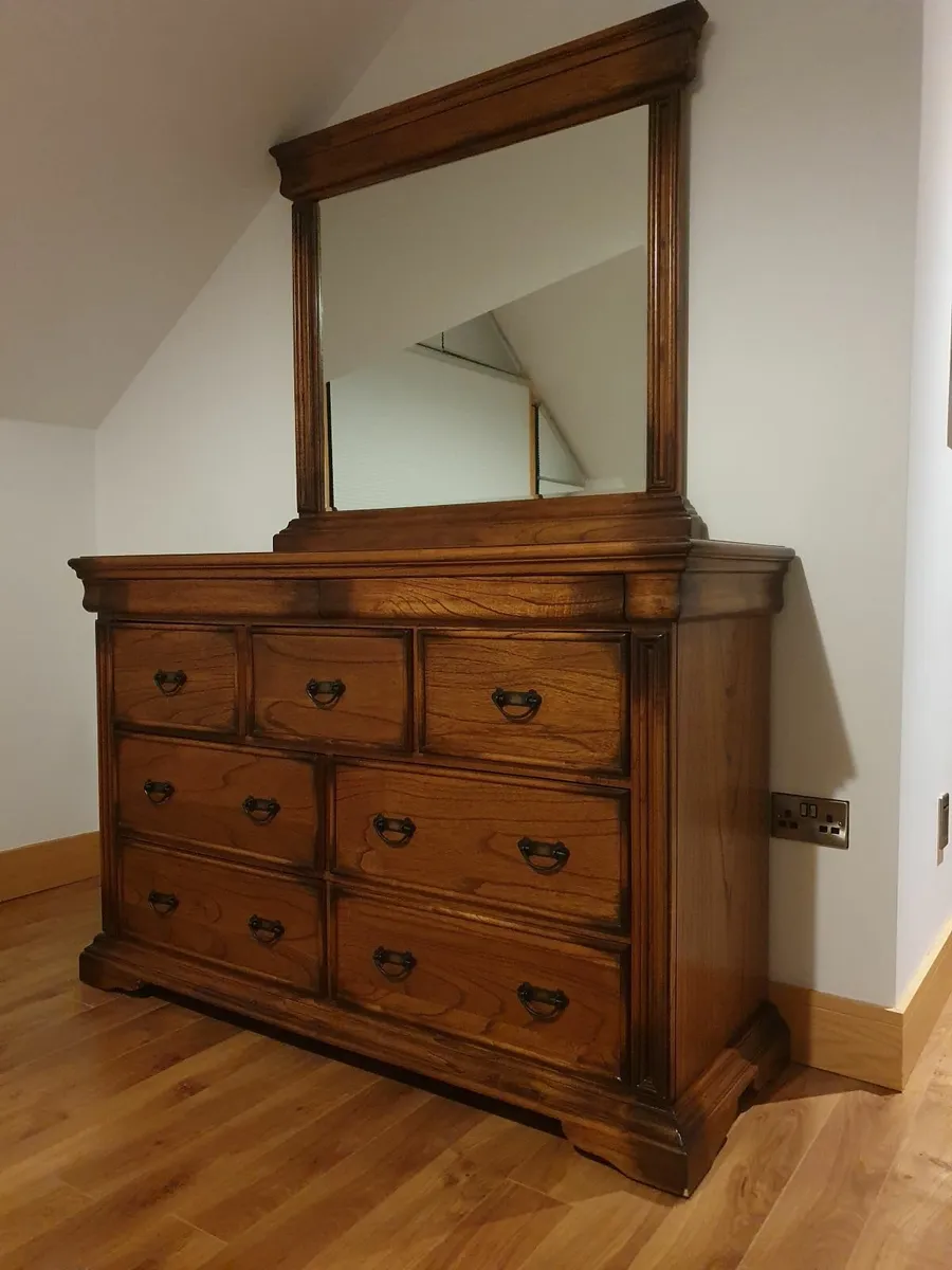 Mahogany bedroom suite - Image 4