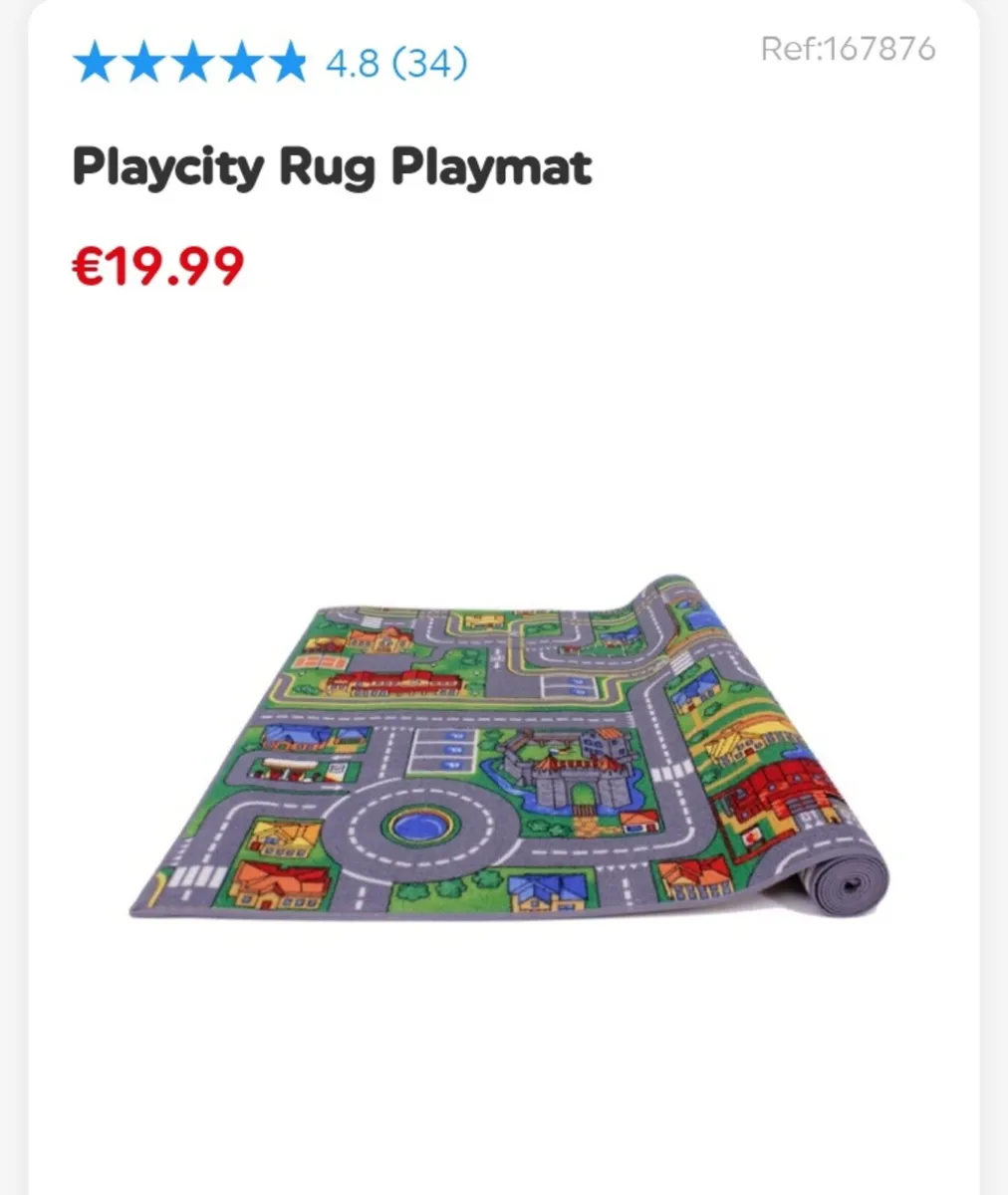 Kids play rug mat - Image 1