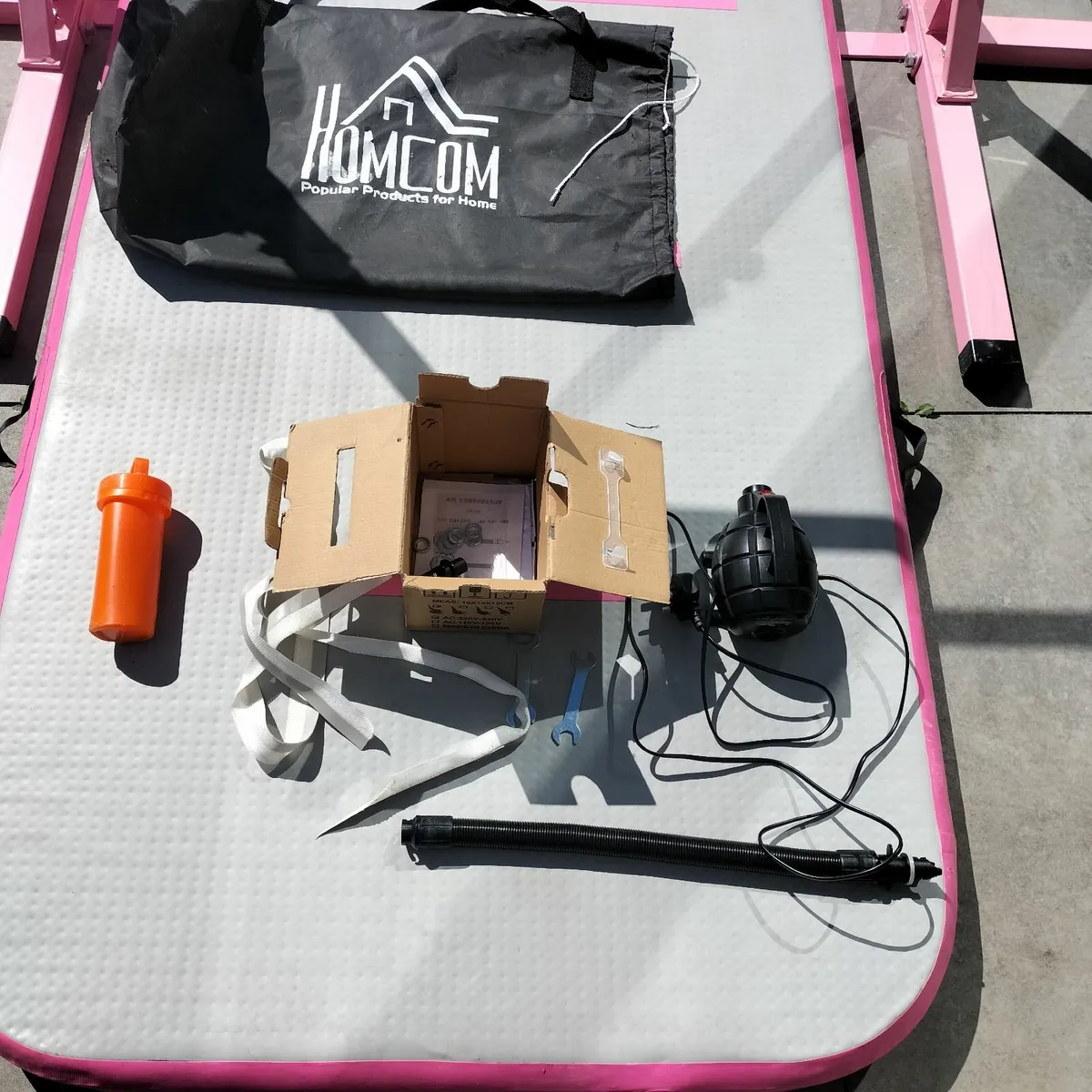 Gymnastic bar and mat - Image 2
