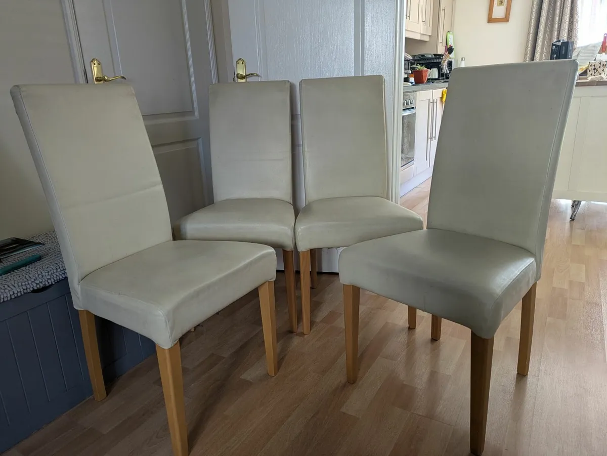Set of 4 Dining Chairs – Good Condition - Image 2