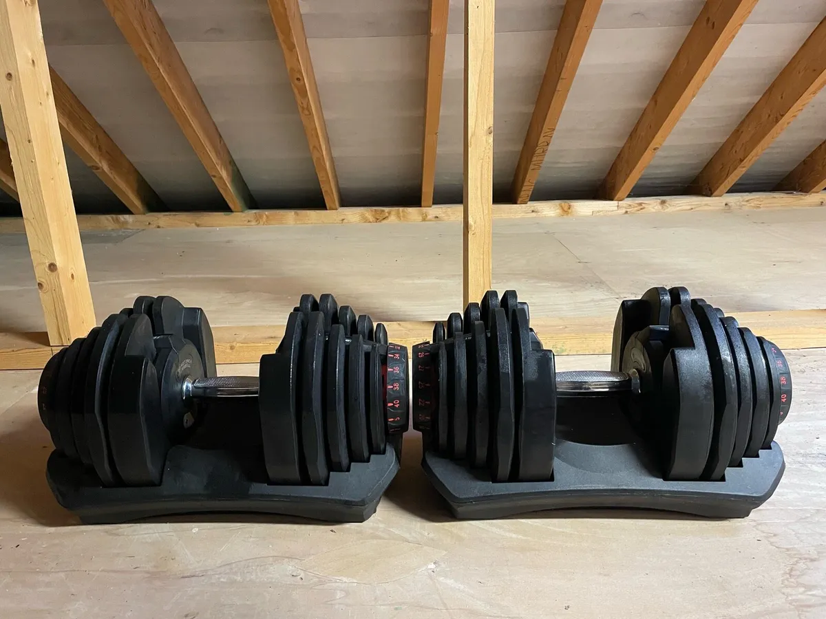 RPM Power Adjustable Dumbbells – 40 kg (Pair) - Image 1