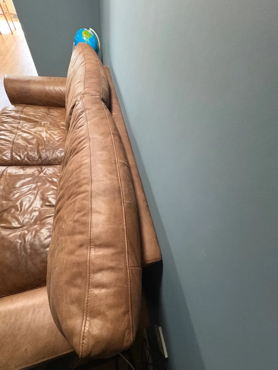 Leather Couch - Image 2