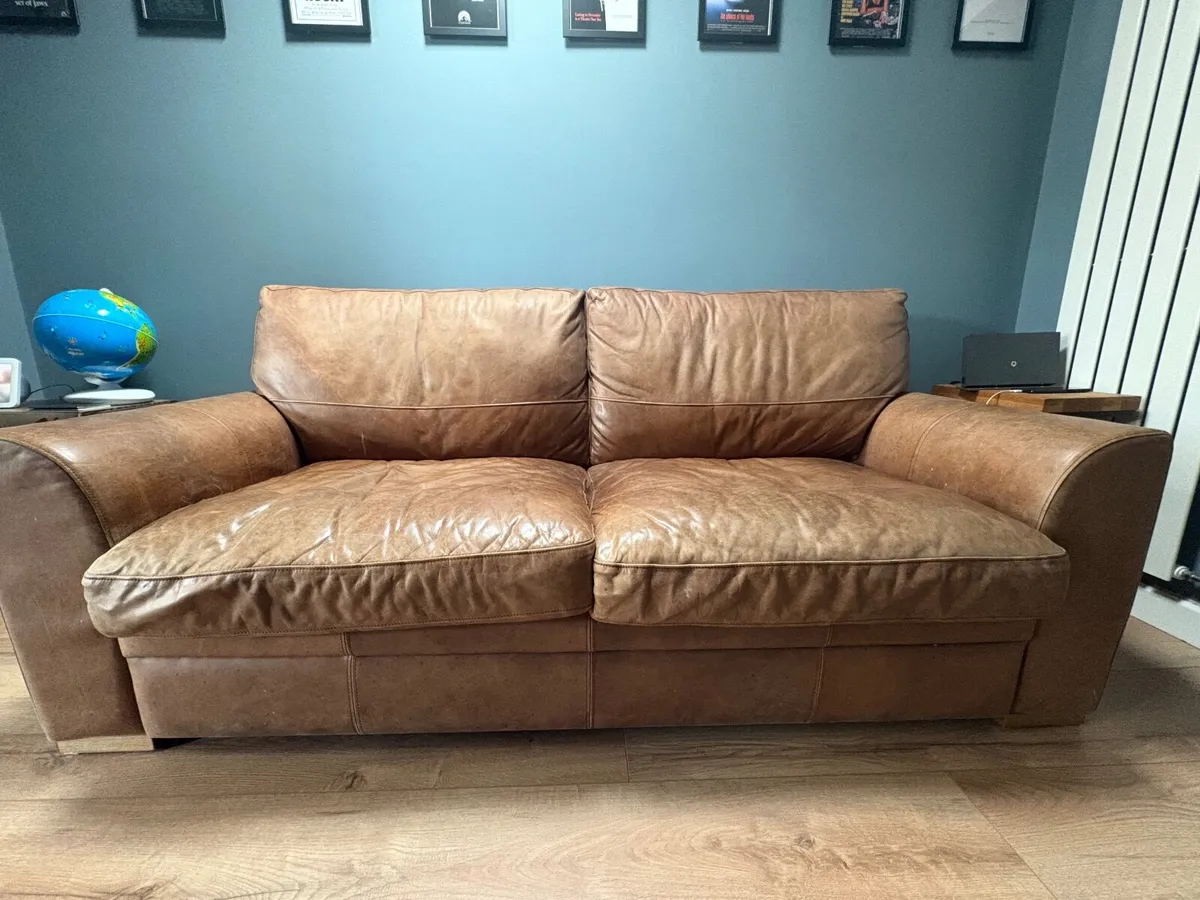 Leather Couch - Image 3