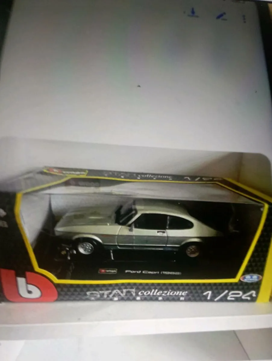 BbURAGO LARGE  1982 FORD CARPI DIE-CAST MODEL CAR - Image 1