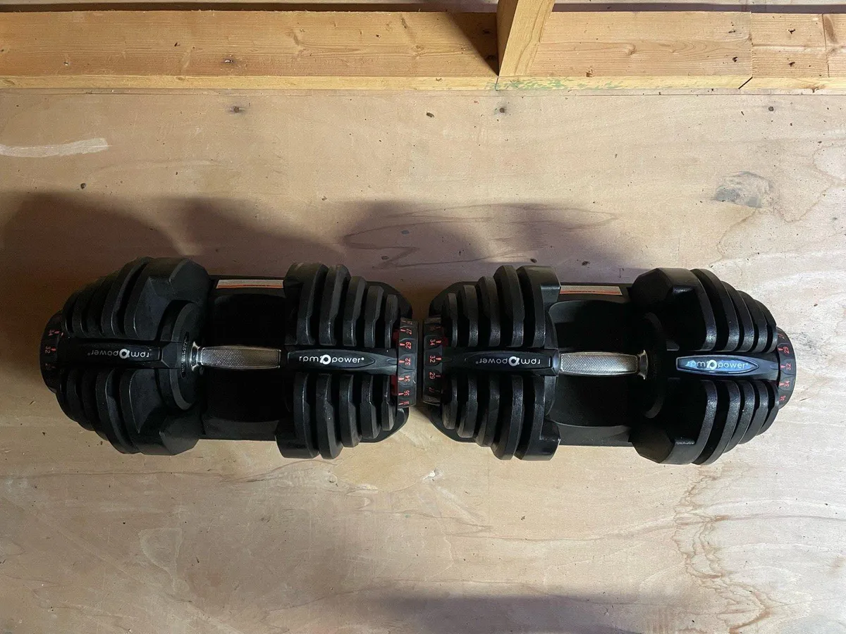 RPM Power Adjustable Dumbbells – 40 kg (Pair) - Image 4