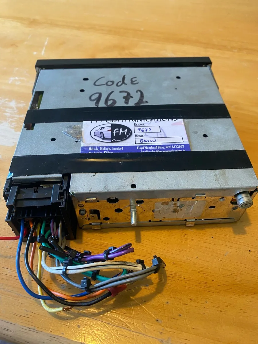 BMW cd radio cd player - Image 3