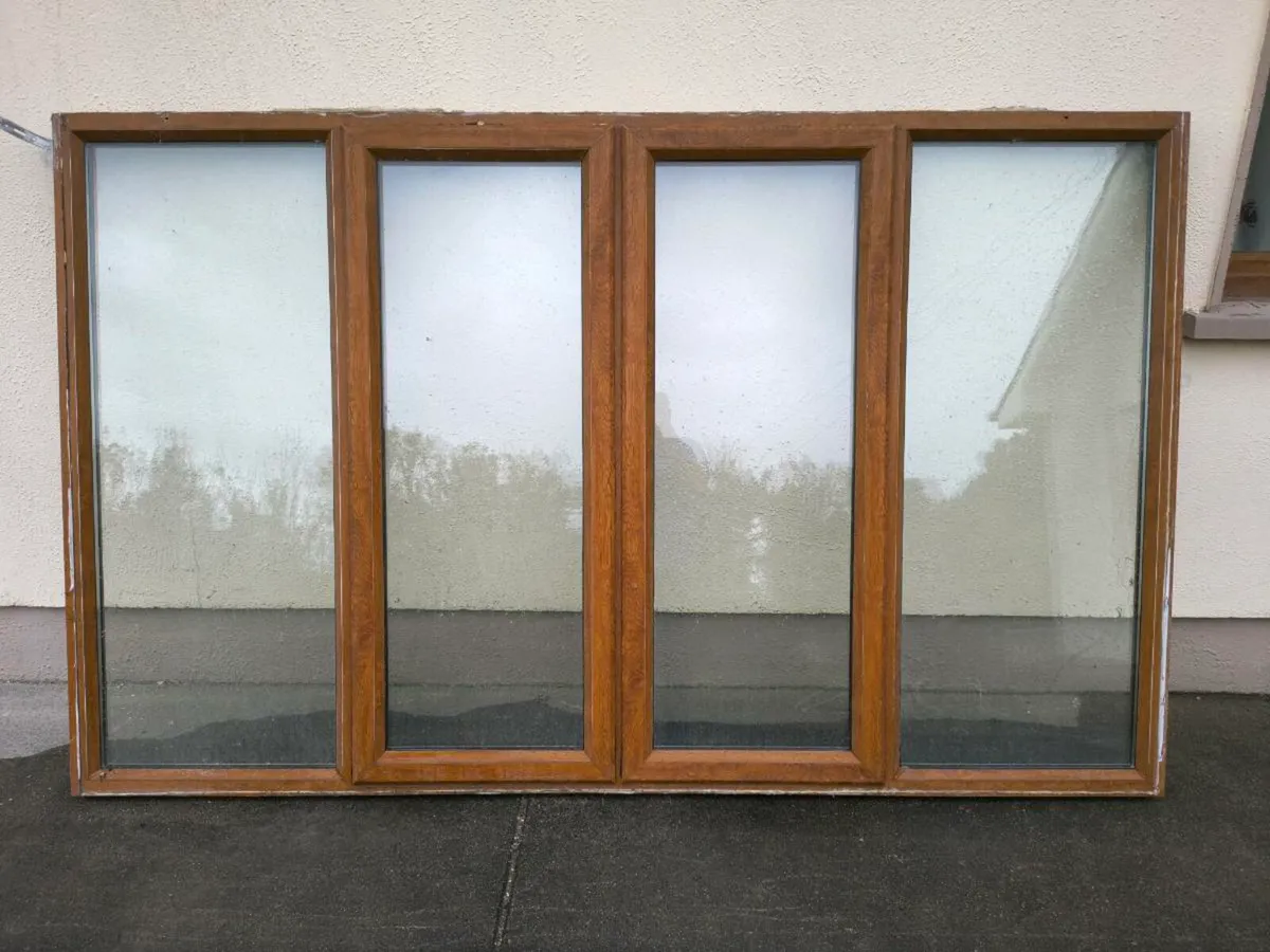 Oak window double glazed
