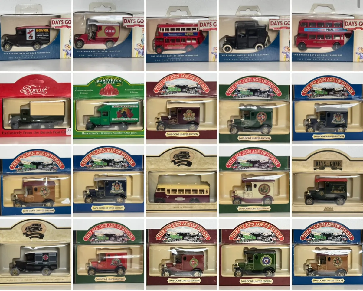 Vintage Lledo Diecast Model Vehicles BOXED - Image 2