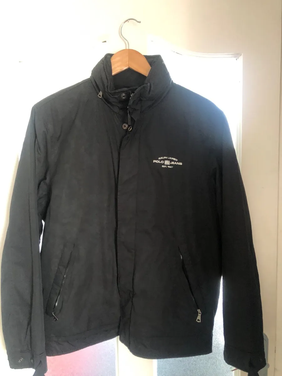 Mens Ralph Lauren jacket with hood size M €30 - Image 1