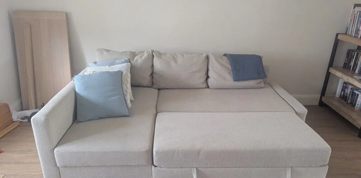 FRIHETEN  Corner sofa-bed with storage - Image 4