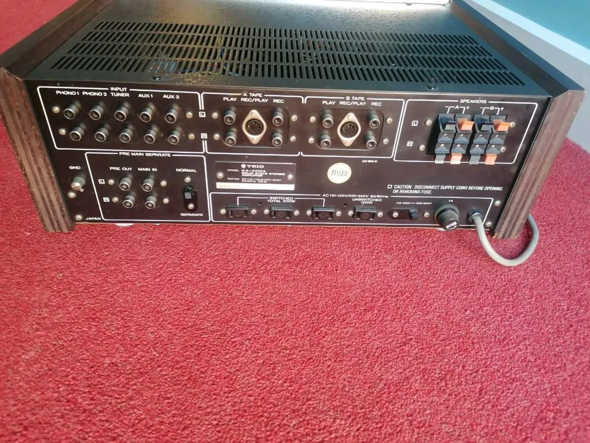Trio Vintage Stereo Amplifier - Image 2