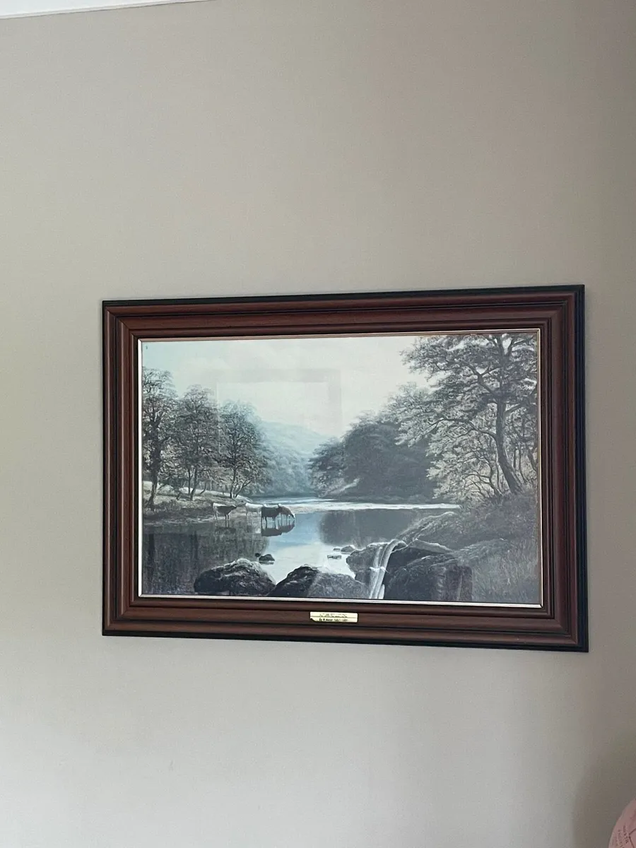 Framed large pictures - Image 1