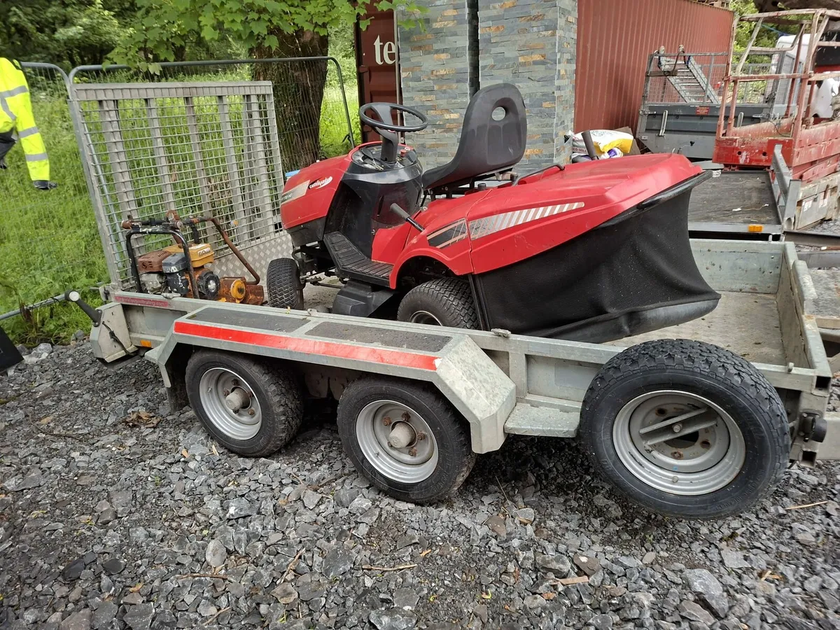3.5 tonne Nugent plant trailer/vat receipt 23% - Image 1