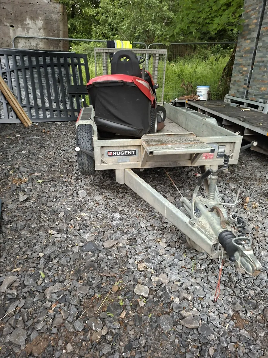 3.5 tonne Nugent plant trailer/vat receipt 23% - Image 3