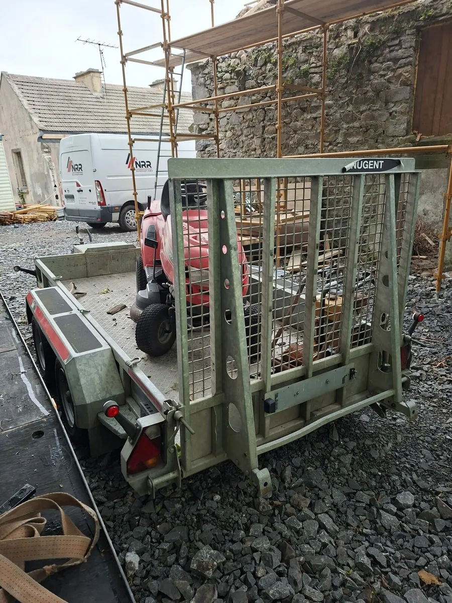 3.5 tonne Nugent plant trailer/vat receipt 23% - Image 4