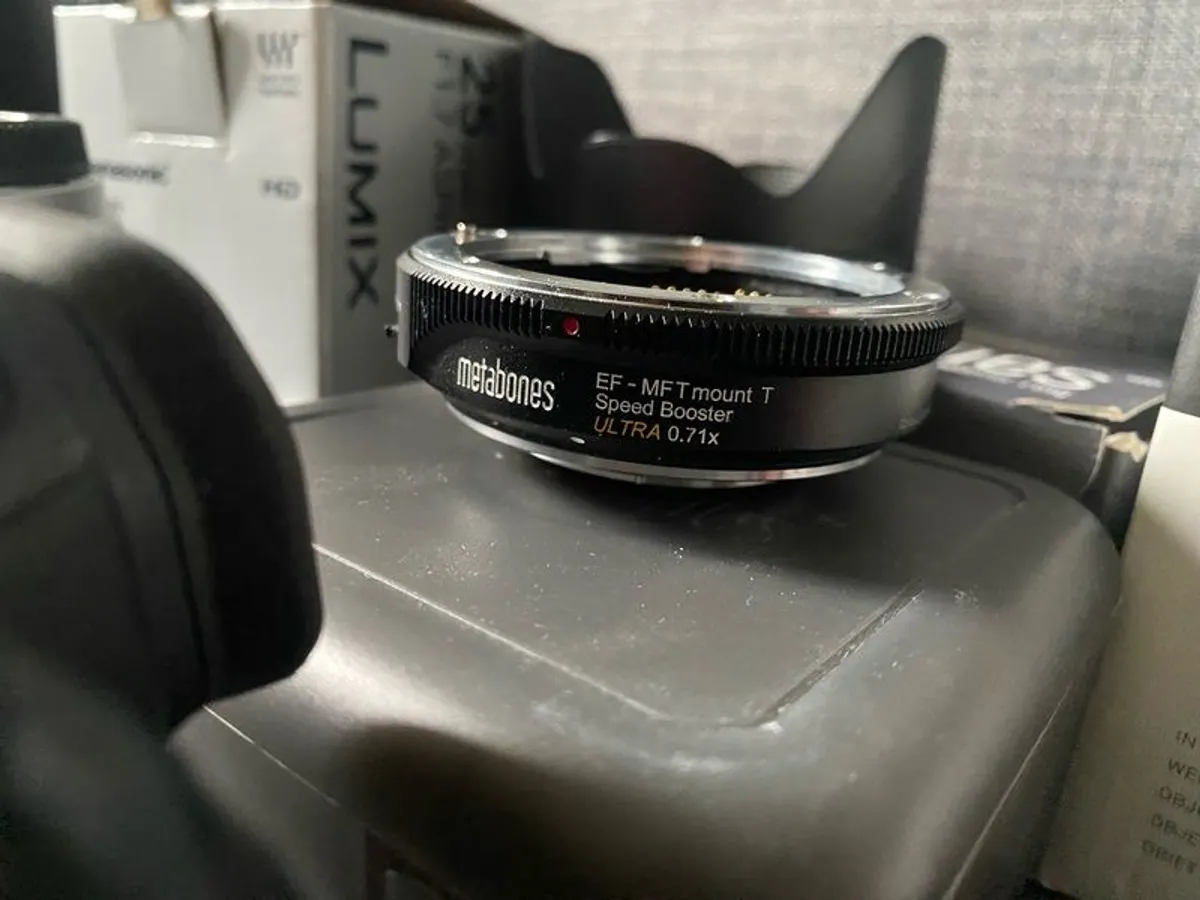Panasonic GH4 with Sigma 18-35 & metabones speed booster, plus lenses - Image 3