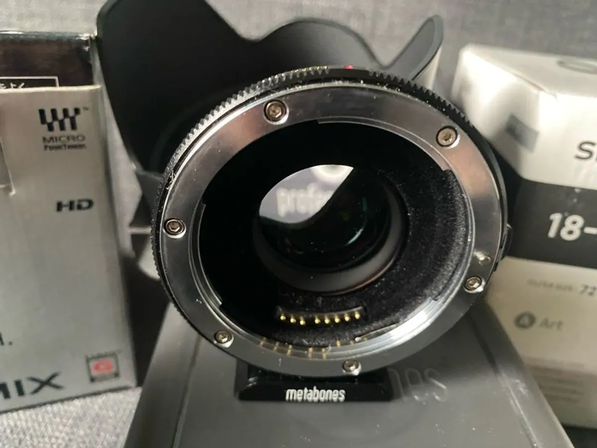 Panasonic GH4 with Sigma 18-35 & metabones speed booster, plus lenses - Image 4