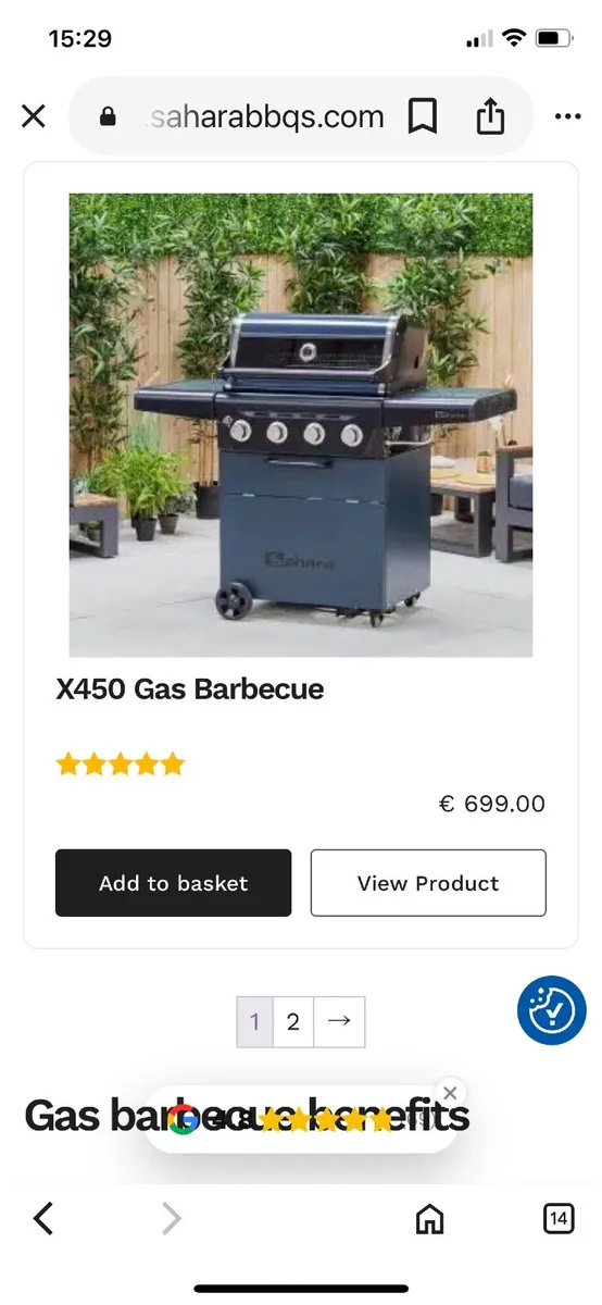 Sahara X450 Gas BBQ - Image 4