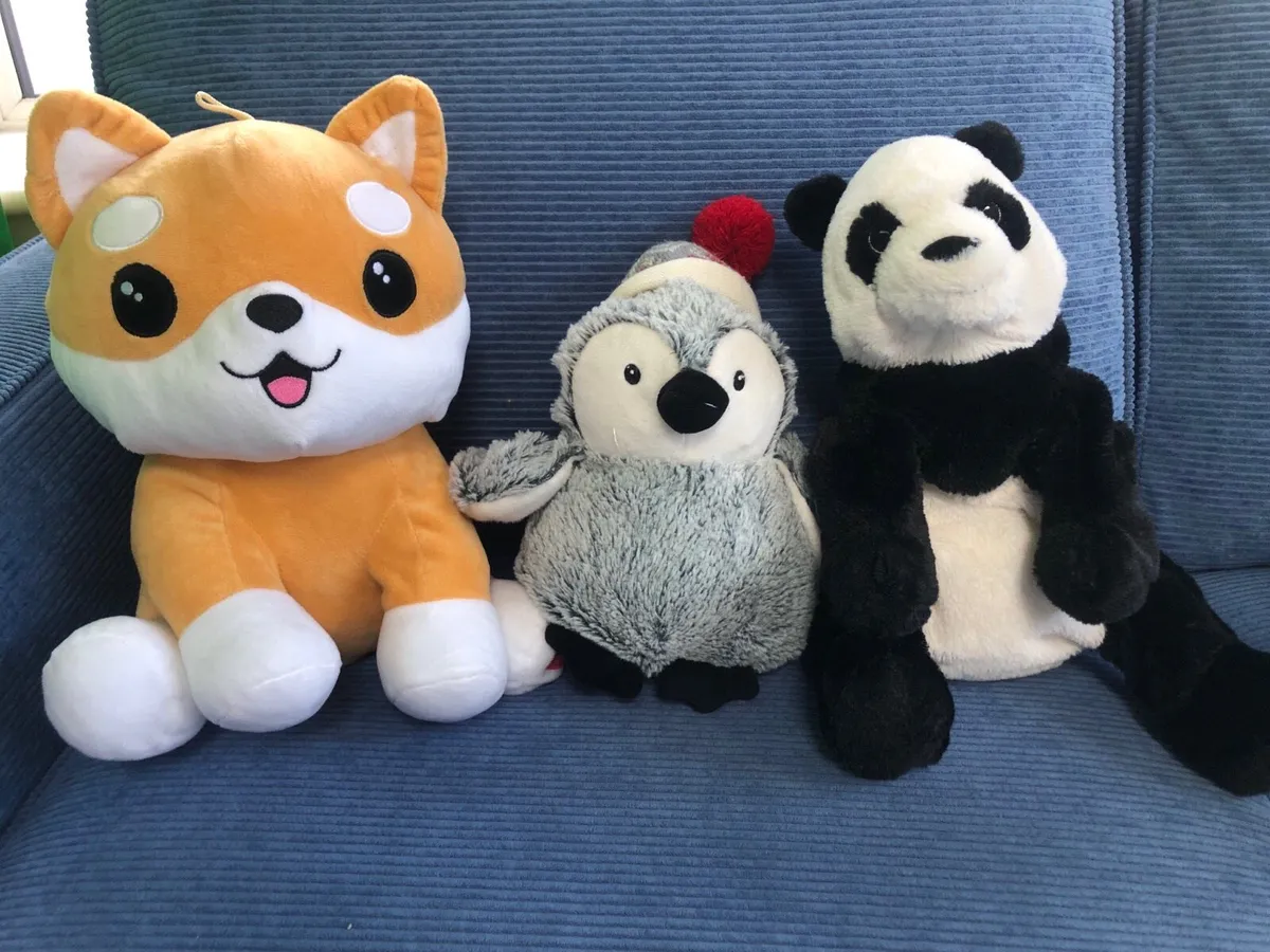 Free soft toys.